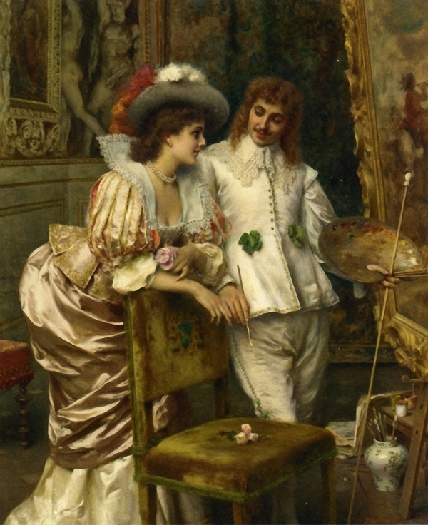 A Visit To The Studio by Federico Andreotti